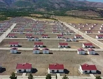 Yüzlerce birimlik yaşam alanı